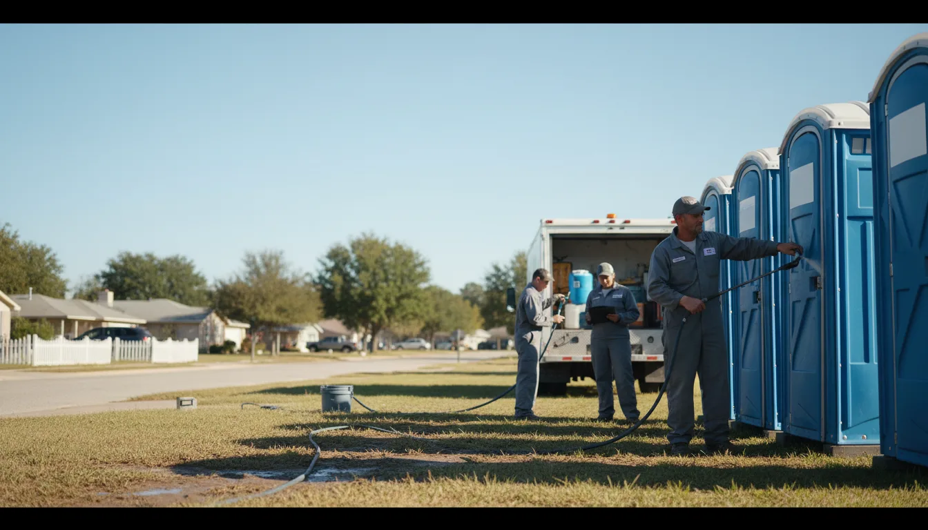 Long-Term Portable Toilet Rental in Mount Olive, AL near me